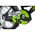 Велосипед Novatrack Urban 16" (2019) Black/Green 163URBAN.BK9