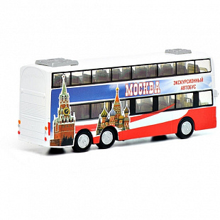 Игрушка Tehnopark Машина Технопарк Автобус металлический CT10-054-2