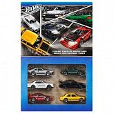 Набор машинок Hot Wheels 6 шт. (JBY77)