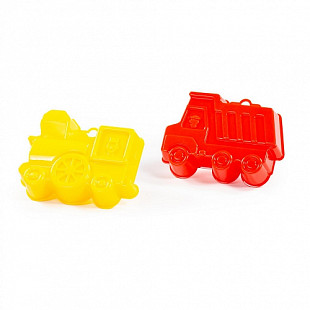 Игрушка Полесье Формочки (самосвал + паровоз) 2587
