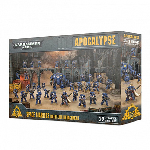 Миниатюры Games Workshop Warhammer Blood Bowl Chaos Space Marines Battalion Detachment 43-64
