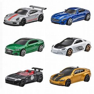 Набор машинок Hot Wheels 6 шт. (HGM12)