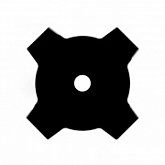 Нож для мотокосы Oleo-Mac 4 зуба 255х1.4х25.4 мм 4095563AR