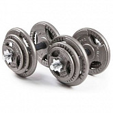 Набор гантелей металлических Хаммертон Atlas Sport 2x19 кг