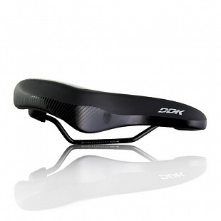 Велоседло DDK D123MF black/grey/blue