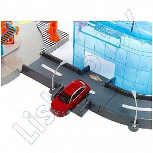 Игровой набор Bburago Street Fire Паркинг 4-х уровневый Mega Dealer Showroom (18-30031)