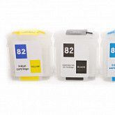 ПЗК HP для картриджей (82BK/C/M/Y), для моделей HP DesignJet 510 with ARC 4шт