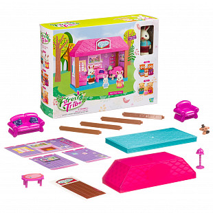 Игровой набор Дом-гостиная Forest Ttibe с фигуркой зверюшки  60234