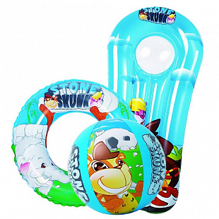 Комплект для плавания Jilong Stone Skunk Kids set JL047222NPF Комплект для плавания Jilong Stone Skunk Kids set JL047222NPF