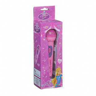 Игрушка Микрофон Fashion Girl 1058А на батарейках