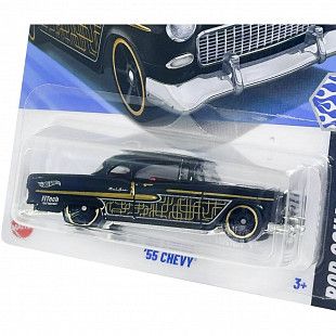 Машинка Hot Wheels Базовой коллекции '55 Chevy 45/250 (5785 HYW96) mainline 2025