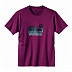 Футболка Jack Wolfskin Echo Logo T Men bordo Футболка Jack Wolfskin Echo Logo T Men bordo