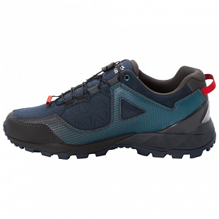 Водонепроницаемые кроссовки мужские Jack Wolfskin Cascade Hike Xt Texapore Low M dark blue / red