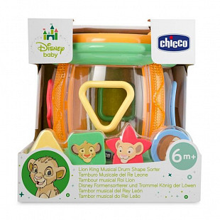Музыкальный барабан Chicco Король Лев 00007514000000