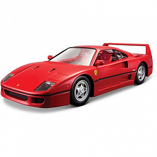 Коллекционная машина Bburago 1:24 Race And Play F40 (18-26016)