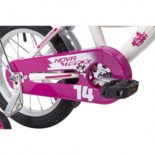 Велосипед Novatrack Urban 14" (2019) White/Pink 143URBAN.WT9