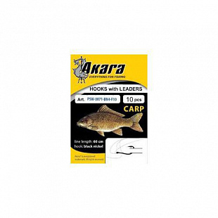 Поводок с крючком Akara Carp (Карп) SW-0071