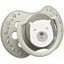 Пустышка силиконовая 0-3 мес. симметричной формы, динамическая LOVI Buddy Bear (22/863_new) 2 шт.