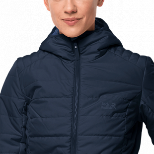 Пальто женское Jack Wolfskin Maryland Coat midnight blue