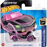 Машинка Hot Wheels Базовой коллекции Monster High Ghoul Mobile 3/250 (5785 HTC80) mainline 2024