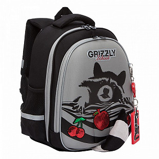 Рюкзак школьный GRIZZLY RAz-186-7 /1 grey