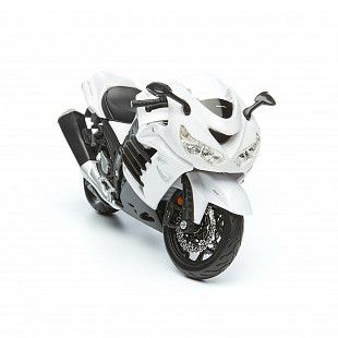Мотоцикл Maisto 1:12 Kawasaki ZX-14R (31101) black/white