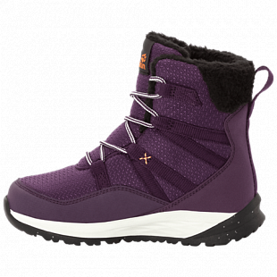 Ботинки детские Jack Wolfskin Polar Wolf Texapore High K purple / off-white