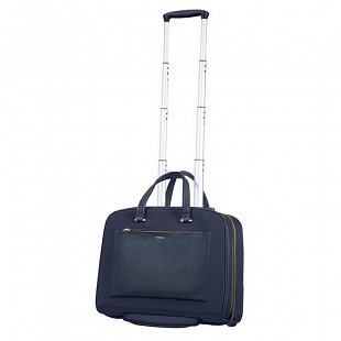 Женский кейс на колёсах Samsonite Zalia 15,6" 85D-11009 Dark Blue