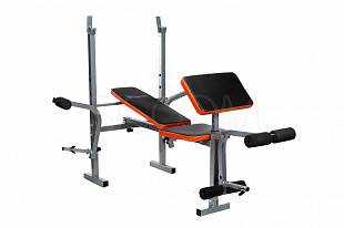 Набор Premium Atlas Sport скамья гантели и штанга 46кг
