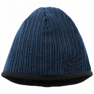 Шапка мужская Jack Wolfskin Stormlock Rip Rap Cap dark indigo