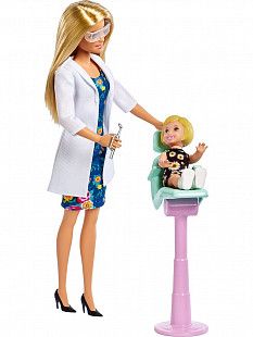 Кукла Barbie Любимая профессия Стоматолог DHB63 FXP16