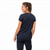 Футболка женская Jack Wolfskin Brand T W midnight blue