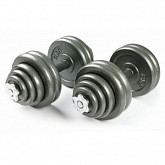 Набор гантелей металлических Atlas Sport 2x30 кг