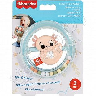 Прорезыватель Fisher Price Аксолотль (HRB19 HRB21)
