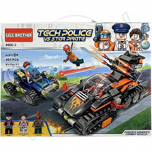 Конструктор UniToys Tech Police vs Star Pirate (8600-3)