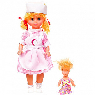 Кукла Доктор с малышом 1224В 2 штуки