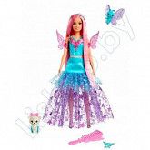 Кукла Barbie A Touch of Magic Malibu Робертс в мерцающем наряде (HLC31 HLC32)