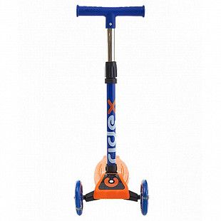 Самокат 3-х колесный Ridex Loop 120/70 мм orange/blue