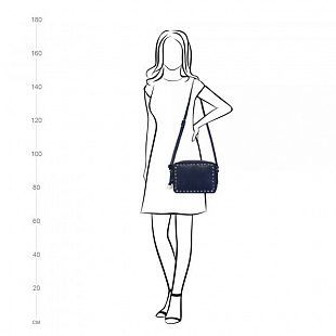 Женская сумка Pola 4326 dark pink