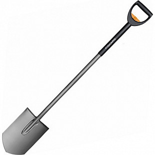 Лопата штыковая телескопическая закругленная Fiskars SmartFit 131300 1001567