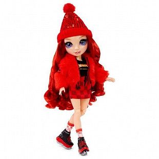 Кукла Rainbow High "Руби Андерсон. Зимние каникулы" 574286EUC red