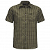 Рубашка мужская Jack Wolfskin El Dorado Shirt Men dark moss checks