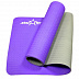 Гимнастический коврик для йоги, фитнеса Starfit FM-201 TPE purple/grey 173x61x0,6