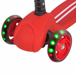 Самокат-кикборд Novatrack RainBow Подростковый Складной 120F.RAINBOW.RD20
