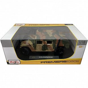 Масштабная модель автомобиля Maisto 1:18 Camouflage (36874) brown/green