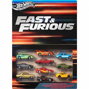 Набор машинок Hot Wheels 10 шт. (JCT92)