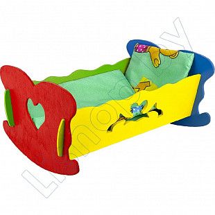 Кроватка для кукол Stantom 33 см (006327) turquoise №4