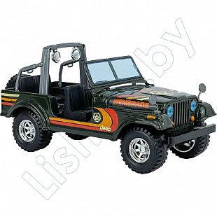 Машинка Bburago 1:24 Jeep Wrangler (18-22033) khaki