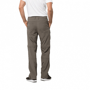 Брюки с молнией мужские Jack Wolfskin Canyon Zip Off Pants siltstone