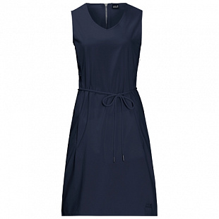 Платье летнее женское Jack Wolfskin Tioga Road Dress midnight blue